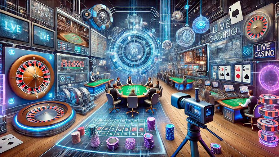 Technology live casinos